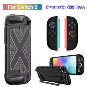NS 스위치 2 콘솔 용 TPU 케이스 Joycon 컨트롤러 스위치 2 액세서리 용 실리콘 보호 충격 방지 분할 커버 스킨