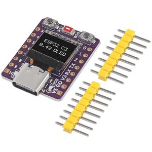 아오킨 ESP32-C3 개발 보드 0.42인치 OLED 모듈 세라믹 안테나 와이파이 블루투스 ESP32 슈퍼미니 개발 보드