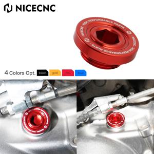 NICECNC 오일 필러 캡 Yamaha Raptor 700 700R 2006-2024 엔진 오일 드레인 플러그 섬프 너트 프로텍터 Raptor 700R ATV 액세서리