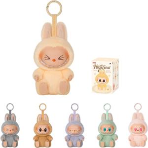 팝마트 라부부 몬스터즈 블라인드 박스 랜덤 비닐 피규어 귀여운 수집용 봉제인형 선물 데스크 장식 팬들을 위한 선물