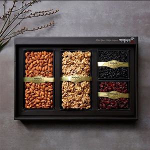 gift set_[명절명작]견과 선물세트 7호[호두250g+볶음아몬드380g+건블루베리170g+건크랜베리150g]