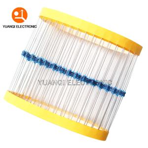 100pcs 1/8W 1% 금속 필름 저항기 0.125W 1R-4.7M 10R 22R 47R 100R 220R 470R 680R 1K 3.3K 4.7K 10K 22K 47K 220K 680K 1M 옴