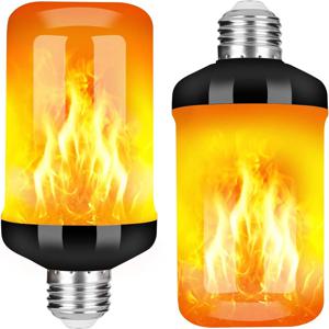 LED 야간 조명 불꽃 전구 4 가지 모드 화재 전구 램프 크리스마스 파티 야외 실내 홈 장식 E27 기본 깜박이는 야간 조명
