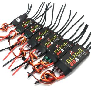 BLHeli Brushless ESC 12A 20A 30A 40A 50A 60A 80A Quadcopter 항공기 모델 용 UBEC 포함 고정 날개 다축 DIY FPV RC Drone