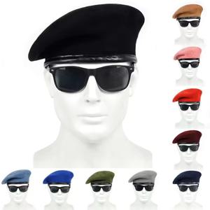 패션 10 색 솔리드 컬러 베레모 모자 패션 캐주얼 모자 가을, 겨울 따뜻한 모자 힙합 야외 따뜻한 모자 유지