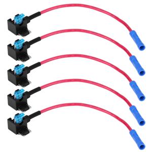 자동차 마이크로 미니, 미니, 표준 유형, 추가 회로 어댑터 및 퓨즈 키트 탭, 자동 15A 퓨즈 거치대