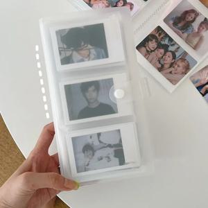 3 인치 84\120\240 카드 슬롯 투명 사진 앨범 미니 폴라로이드 사진 앨범 사진 카드 기차 티켓 카드 컬렉션 앨범 jewe