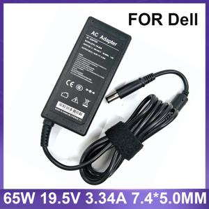 AC 노트북 충전기 어댑터, 델 래티튜드 E5250, E5440, E5450, E5540, E5550, E6420, E6430, E6440, HA65NM130 용, 19.5V 3.34A, 65W, 7.4x5.0mm