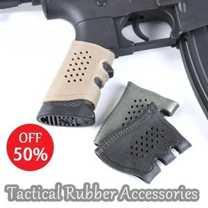 전술 고무 Airsoft 액세서리 AR15 HK416 M4 M16 G17 G19 G22 사냥 무기 부품에 대한 보호 미끄럼 방지 통기성 장갑