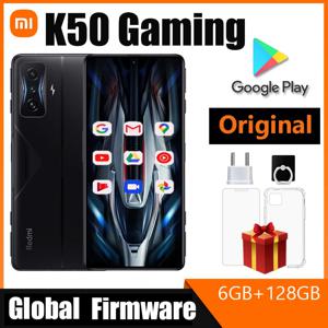 글로벌 펌웨어 Xiaomi redmi k50 게임용 5G 스마트폰 Qualcomm Snapdragon 8 Gen1 64MP 측면 지문 6.67