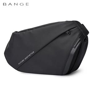 BANGE 방수 체스트 백, 9.7 인치 아이패드 숄더 메신저 백, 얼룩 방지, 도난 방지, 대용량 짧은 여행 팩, 새로운 디자인