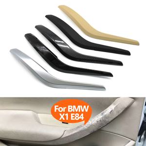 업그레이드 된 자동차 인테리어 왼쪽 오른쪽 도어 당김 핸들 커버 트림 교체 BMW X1 E84 2011 2012 2013 2014 2015