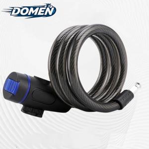 DOMEN 자전거 헤비 듀티 체인 잠금 금속 도난 방지 강철 2 키 안전 잠금 오토바이 자전거 잠금 자전거 액세서리