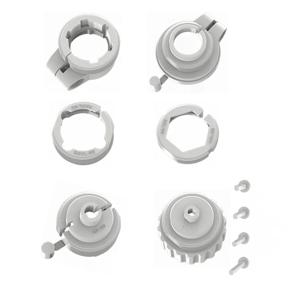 온도 조절 라디에이터 밸브 어댑터 M30 * 1.5/M28 * 1.5 TRV602/TRV604/TRV601 용 스마트 Tuya Zigbee WiFi 라디에이터 TRV 어댑터 밸브