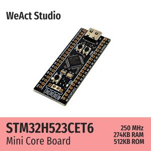 WeAct STM32H523CET6 STM32H523CE STM32H523 STM32H5 STM32 코어 보드 데모 보드