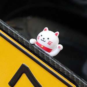 오토바이 장식 인형 자동차 대시 보드 장식 스티커 번호판 장식품 배터리 자동차 스티커 수정 된 자전거 액세서리