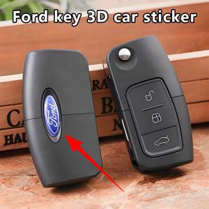 21MM 포드 로고 자동차 리모컨 키 고급 엠블럼 스티커 (포드 F150 포커스 레인저 피에스타 트랜짓 머스탱 몬데오 MK2 MK3 퓨전 용)