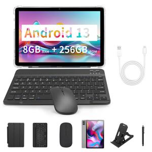 BDF-Y7 신형 5G 패드 10.1인치 태블릿 옥타코어 8GB+256GB ROM HD 디스플레이 듀얼심 듀얼 카메라 태블릿 PC (키보드, 마우스 포함)