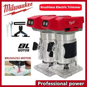 밀워키 브러시리스 전기 트리머 800W 30000RPM 무선 소형 라우터 18V 배터리 용 5 단 목공 트리밍 기계