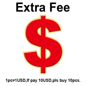 1 $ USD DHL/ FEDEX / UPS /EMS 원격 지역의 CCTV 시스템에 대한 추가 추가 배송비 및 추가 비용 기타 구매