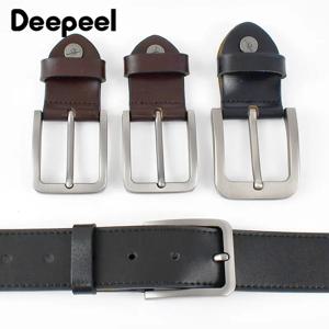 Deepeel 남성용 합금 벨트 헤드 허리 밴드 버클, DIY 수제 교체 핀 버클 벨트, 가죽 공예 액세서리, 34mm, 39mm, 1PC