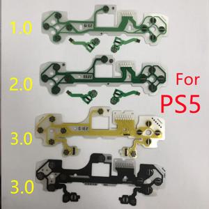 Ps5 전도성 필름 V1.0 2.0 3.0 게임 패드 컨트롤러 버튼 플렉스 케이블 리본 V1 V2 V3 용 10 개/몫 교체 원본