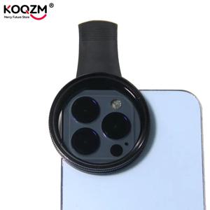 52MM 원형 만능 휴대용 편광자 카메라 렌즈 CPL 반사 방지 필터 전문가형 아이폰 휴대폰 스마트폰용