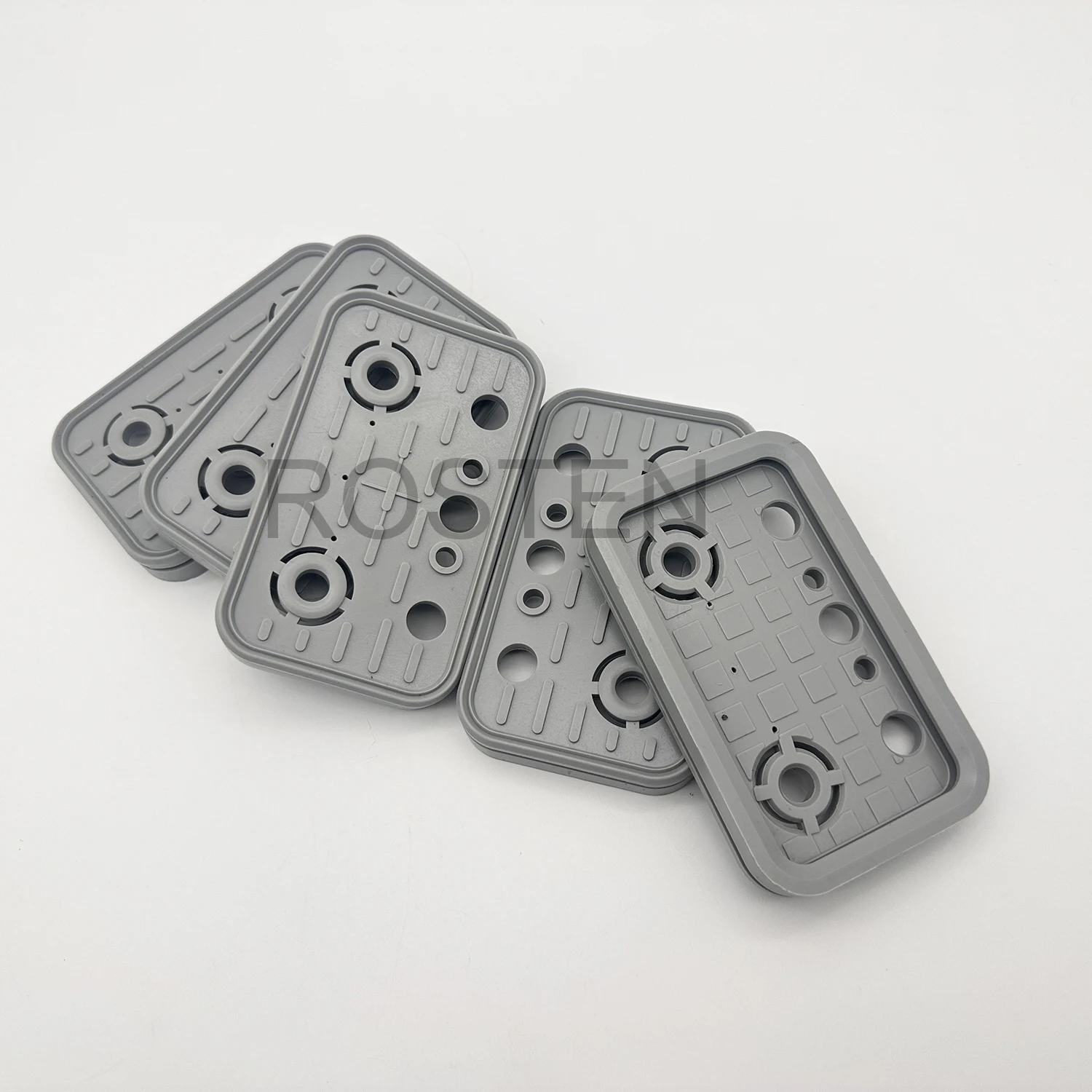 5pcs 125*75*17mm Weeke Homag PTP160 머시닝 센터 CNC 진공 패드 커버 흡입 상단 고무 교체 플레이트 4-011-11-0196