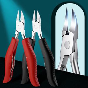 1Pcs 전문 재료 발가락 손톱 깎기 자란 두꺼운 발톱 NippersTrimmer 커터 매니큐어 페디큐어 액세서리 도구