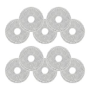 Dreame L10s Ultra/L10s Pro Ultra/L20 Ultra/L10s Pro Ultra Heat/Xiaomi X10+ 진공 로봇용 걸레 10개 팩, 세척 가능