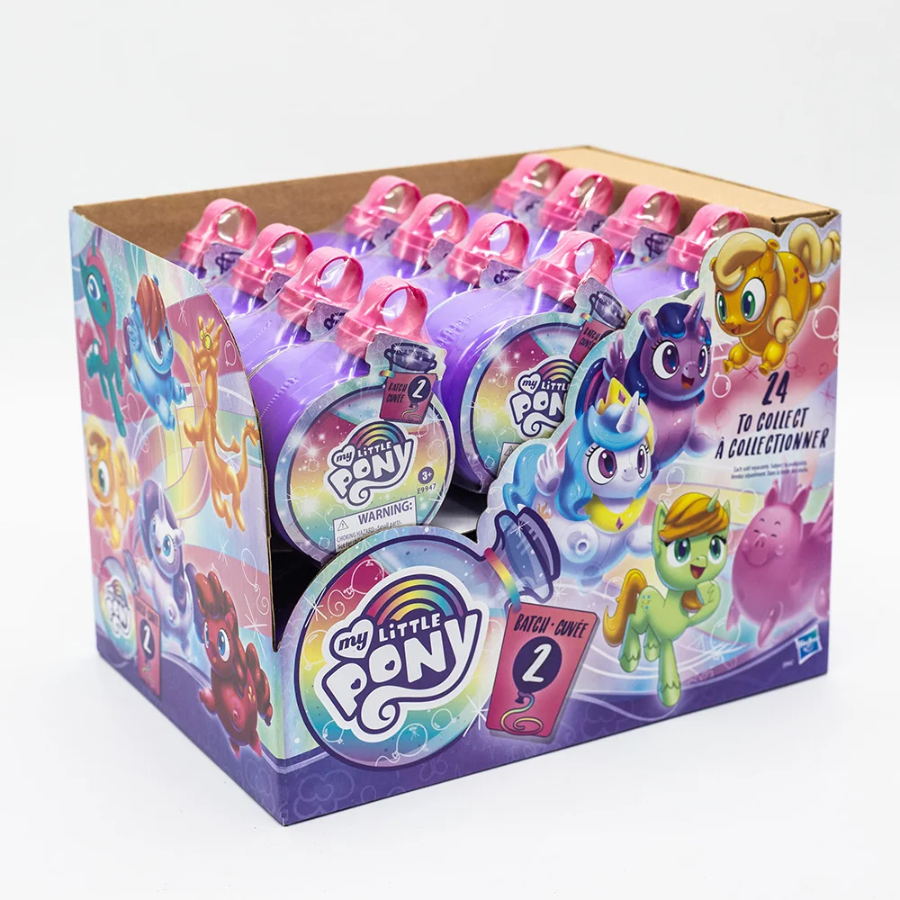 Hasbro 내 작은 조랑말 마법의 물약 서프라이즈 인형 인형 귀여운 황혼 스파클 희귀 블라인드 박스 소녀 장난감 어린이 생일 선물