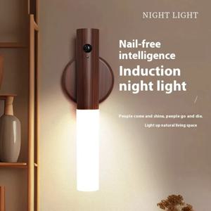 JUSTLANG LED 조명 USB 자기 복도 베란다 조명 PIR 모션 센서 완전 자동 유도 유형 LED 조명