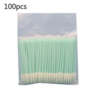 40JD 100pcs 작은 뾰족한 팁 스폰지 청소 면봉 늘어선 먼지 먼지 무료 스폰지 막대기