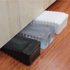 현관문 스토퍼: 가정용 충돌 방지, 이동식 고무 도어스톱. 가정용 애플리케이션을 위한 쐐기형 하드웨어