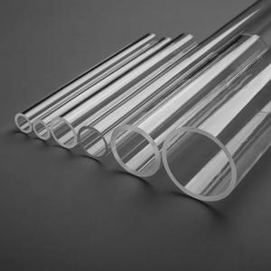1pcs 투명 OD 30-80mm 투명 아크릴 파이프 튜브 수족관 액세서리 물고기 탱크 플렉시 유리 물 공급 파이프 피팅