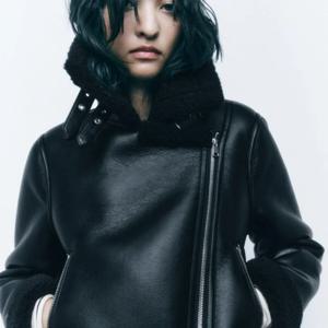 양면 인조 가죽 모피 통합 가을 겨울 신상 여성 재킷 아우터웨어 2023 패션 캐주얼 루즈핏 숏 코트