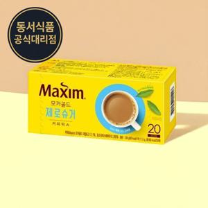 [무료배송] 맥심 모카골드 제로슈거 커피믹스 20T