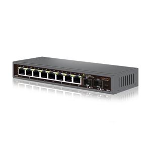 Bullscom 10포트 네트워크 스위치 |   8 x 2.5Gb 이더넷 + 2 x 10Gb SFP+ |   관리되지 않음 |   플러그 앤 플레이 |   고속 연결성