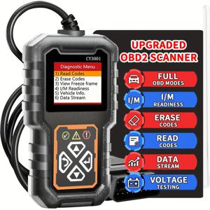 자동차 obd2 스캐너 진단 도구 코드 리더 전압 테스터 엔진 오류 코드 스캐너 자동차 오류 감지 테스터 CY3001