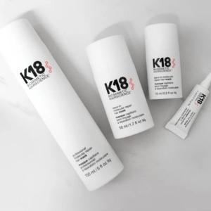 50ml K18 리브인 분자 케라틴 리페어 헤어 마스크는 손상된 모발을 부드럽게 하고 회복시켜줍니다. 모발과 두피를 위한 딥 케라틴 트리트먼트