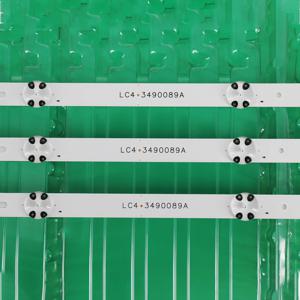 3 PCS 7LED LED 백라이트 스트립 LG 43LJ5500 43UJ6300 43UJ634V 43LJ610V 43LJ624V 43LJ510V 43LJ541V 43LJ5150 43LH515V 43LJ614V