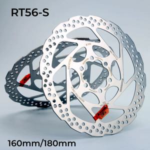 ZEROING RT56-S 6 볼트 브레이크 디스크 Mtb 도로 자전거 접이식 자전거 로터 160mm 180mm 효율적인 냉각 스테인레스 스틸 디스크 말레이시아