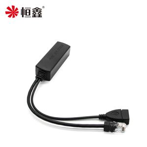 IP 카메라 전원 공급 장치 모듈 이더넷 100M, DC48V 에서 5V USB 암형 A 포트 POE 스플리터 절연 기능, 802.3af/at