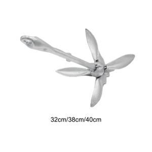 접이식 보트 앵커 보트 액세서리 카누용 탄소강 견고한 기어 소형 선박 수상 스키