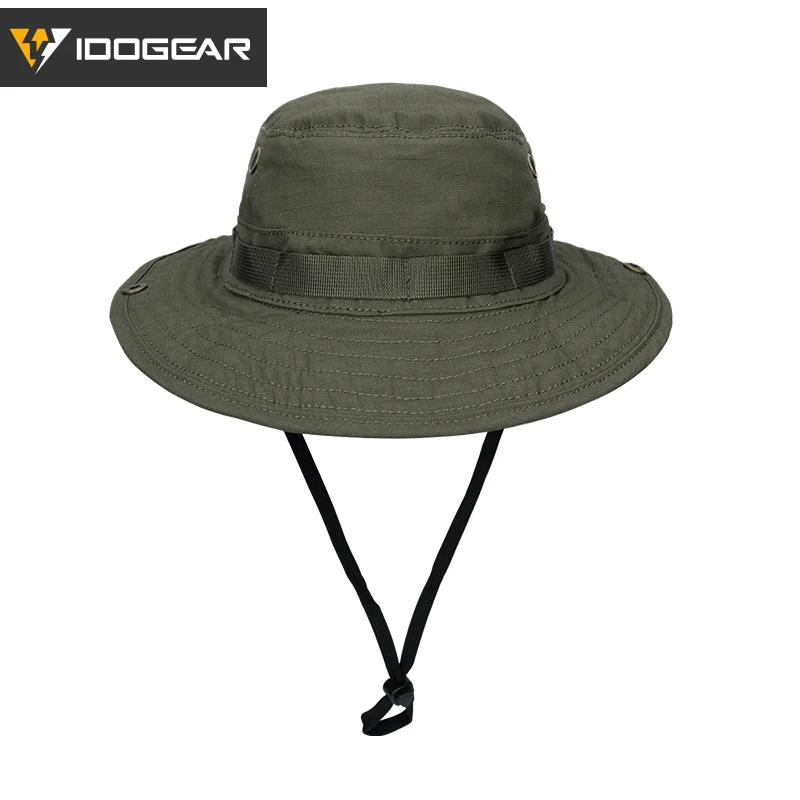 IDOGEAR 전술 Boinne 모자 MOLLE Commander 위장 모자 조절 가능 3620