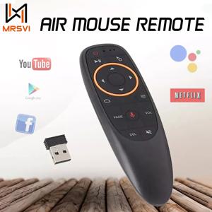 음성 원격 제어 G10S 에어 마우스 2.4G 무선 자이로 스코프 IR 학습 H96 MAX X88 PRO 안드로이드 TV 박스 HK1