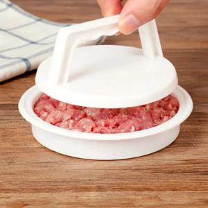 플라스틱 햄버거 프레스, 고기 그릴 파티용 츄라스코 햄버거 메이커 패티 몰드