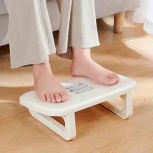 휴대용 책상 아래 발 받침대, 인체 공학적 발 의자 발받침, 마사지 롤러 포함, 홈 오피스 작업용 발 받침대, 빠른 배송