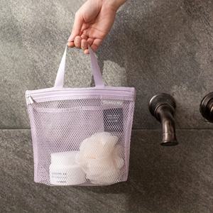휴대용 메이크업 가방 메쉬 방수 목욕 가방 체육관 가방 잡다한 보관 가방 여행 세면 용품 가방