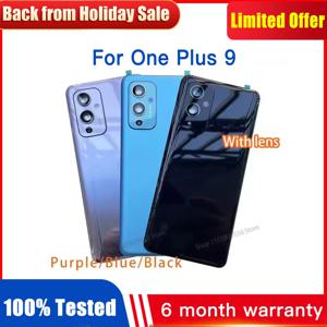 One Plus 9 Gorilla Glass 5 후면 하우징 커버의 최고 품질 OnePlus 9 뒷문 교체 하드 배터리 케이스